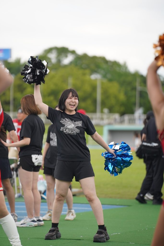 チアリーディング　アメフト応援　SUNS　福岡